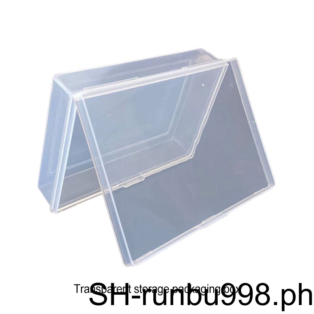 Durable Card Storage Case For Playing Card Deck Transparent Plastic