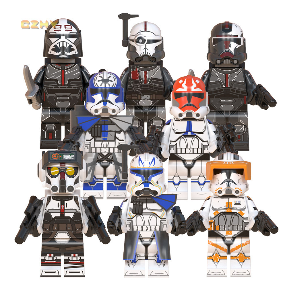 Clone Force 99 Wrecker Commander Cody Jesse Ahsoka's Clone Troopers ...