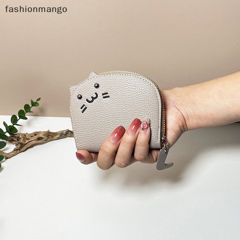FMPH Bless 2024 New Women Cute Cat Wallet Small Zipper Girl Wallet Brand Designed Pu Leather Women Coin Purse Female Card Holder Wallet Glory Shopee Philippines