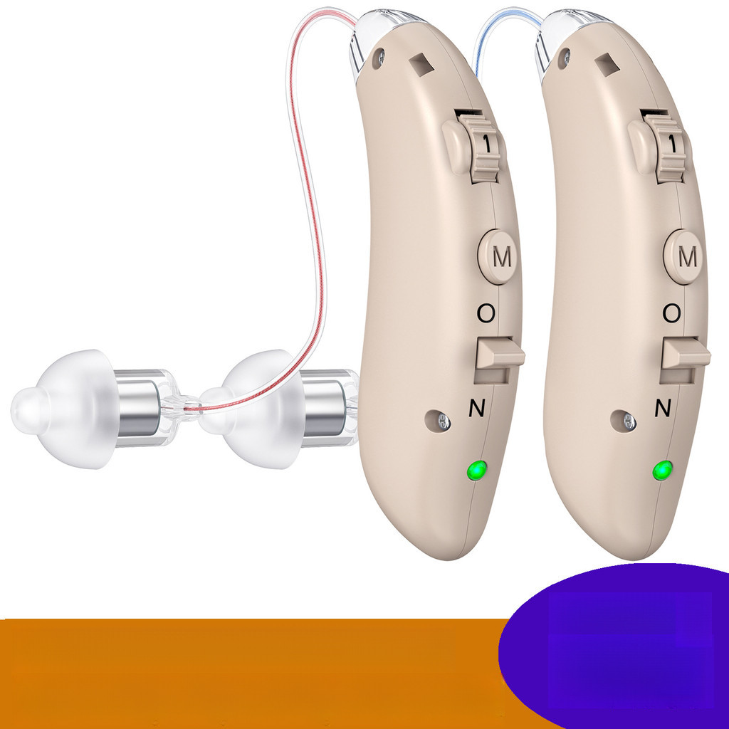 Hearing Aid Elderly BTE Voice Amplifier、hearing aid rechargeable ...