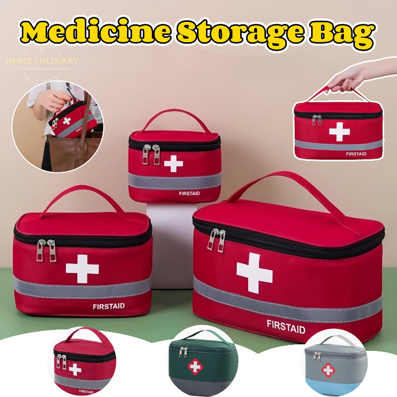 Multifunctional First Aid Kit Portable Medicine High-capacity Storage ...