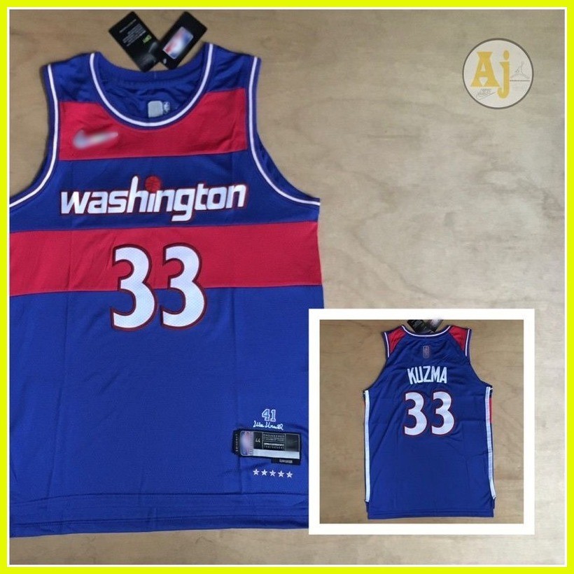 Kyle Kuzma x Beal Washington wizards basketball jersey for men | Shopee ...