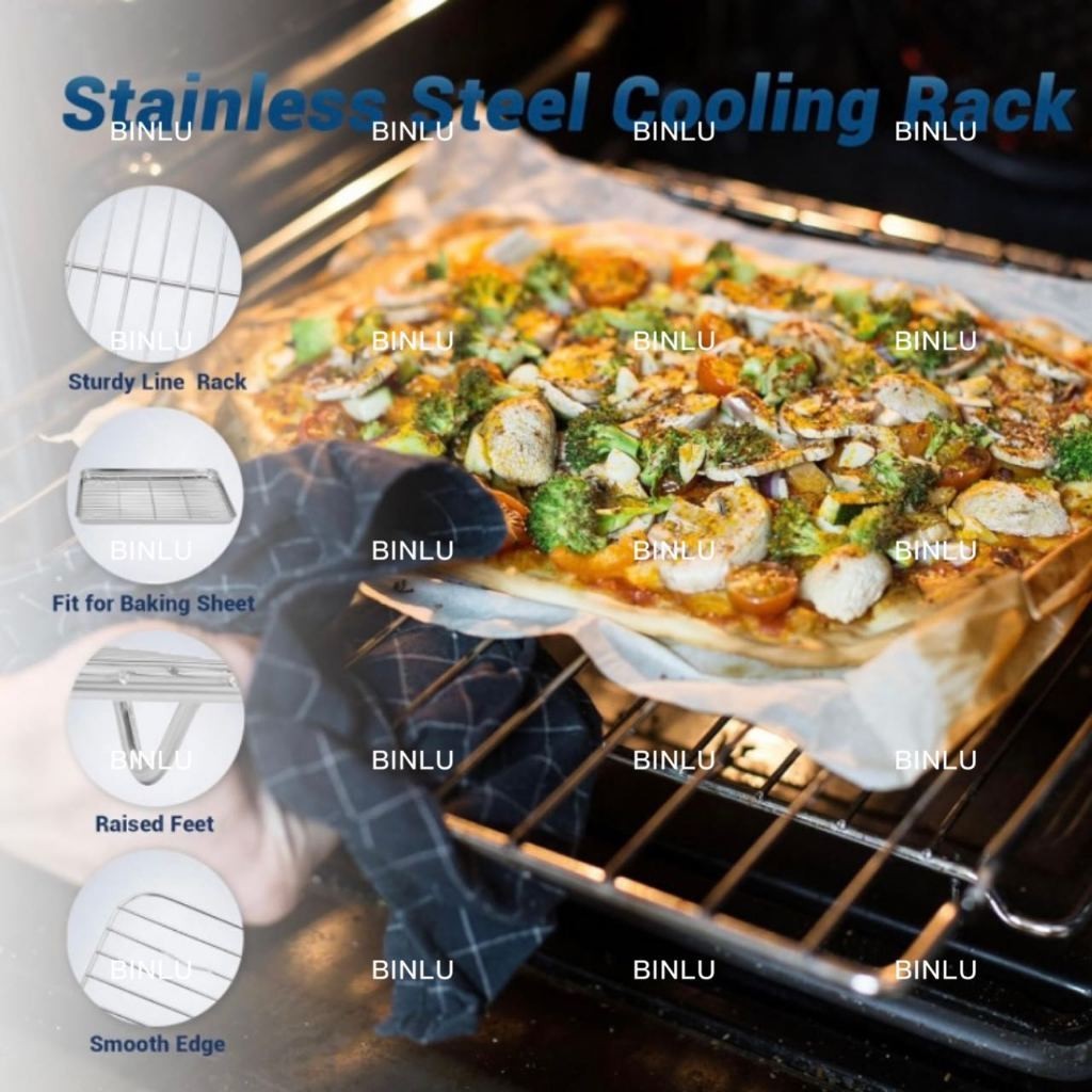 Raised baking rack sales
