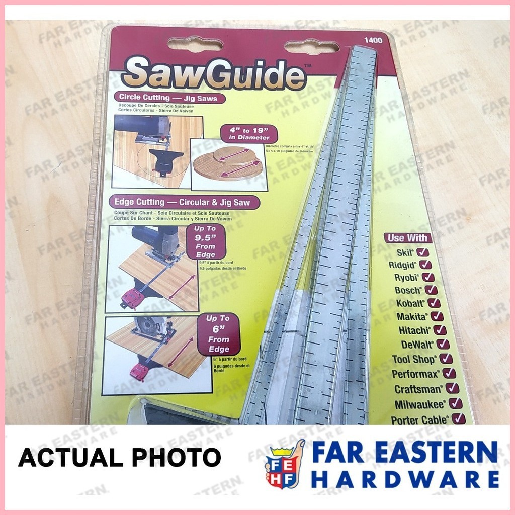 MILESCRAFT Saw Guide for Circular Saw Jigsaw Sawguide 1400 Shopee