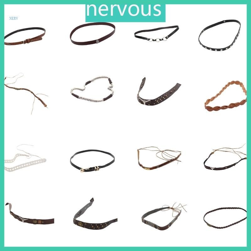 Hat Band, Hatbands For Men And Women, Leather Straps, Cowboy Beaded Bands, Blue, Red, Brown, Grey, Black, Handmade In Guatemala
