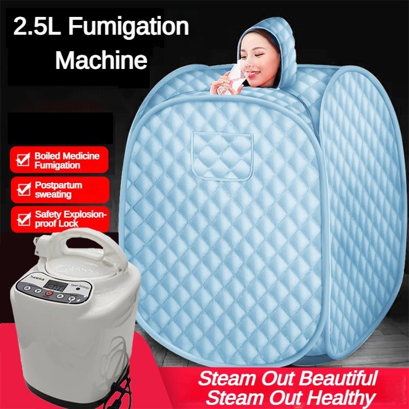 2.5L Portable Household Sauna Fumigation Bucket Machine Foldable ...