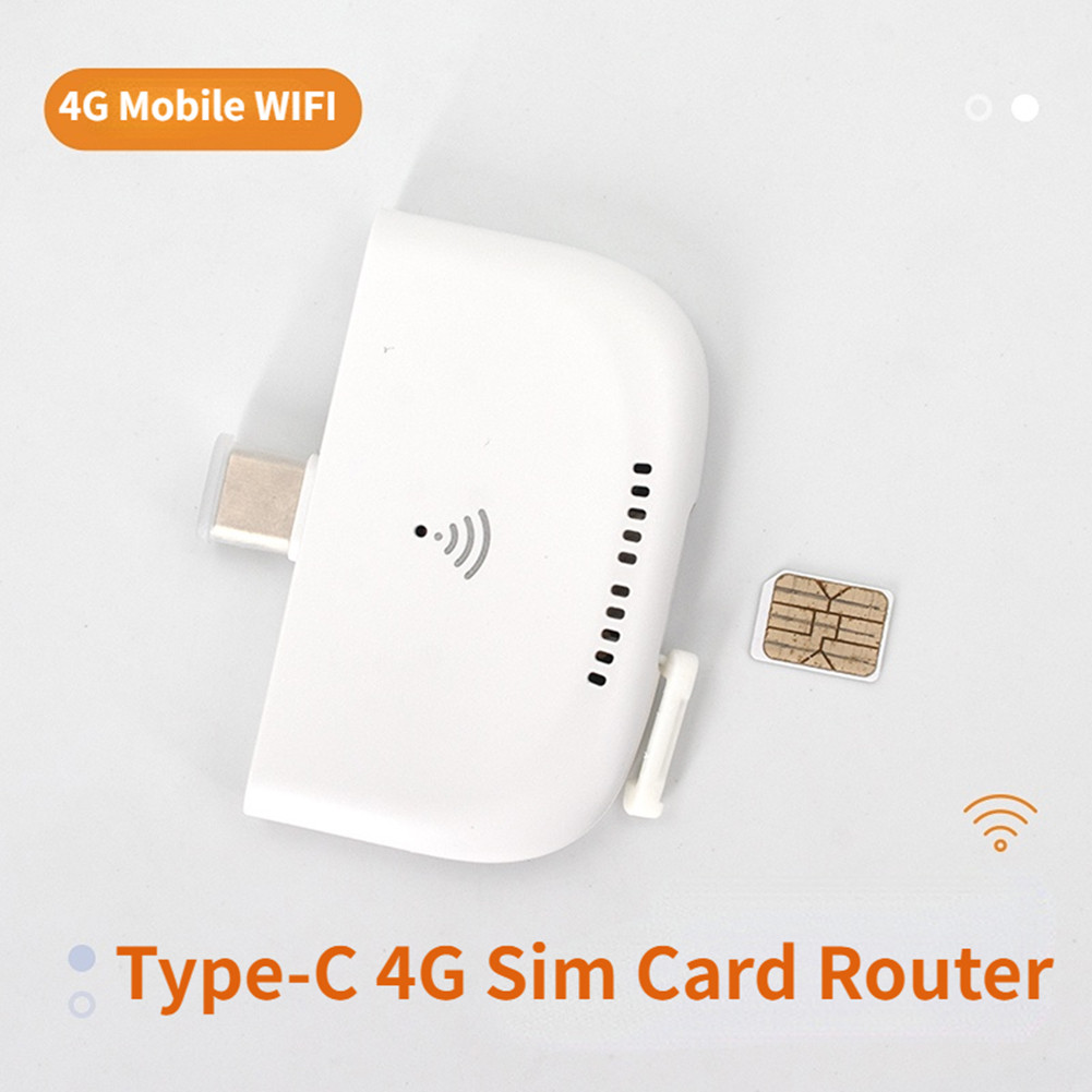 High Speed 4G LTE WiFi Modem with USB Adapter Wireless 4G Router Type-C ...