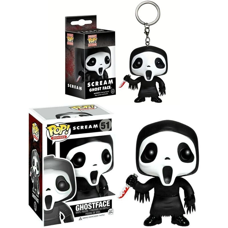 XYJ-Kids Toy Store Funko Pop Doll Movie Scream Ghost Face 51 # Action ...