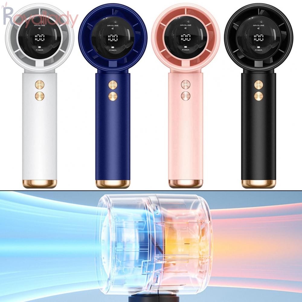 Portable Mini Handheld Fan 3000MA 13000 RPM Turbo Cooling for Outdoor ...