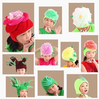 Children headwear Fruit and Vegetable Modeling Performance headdress ...