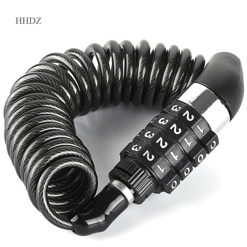 1pc Cable Combination Lock - 41cm, PVC Coated Steel, 3-Digit Code, For Bikes, Helmets, Lockers, Travel