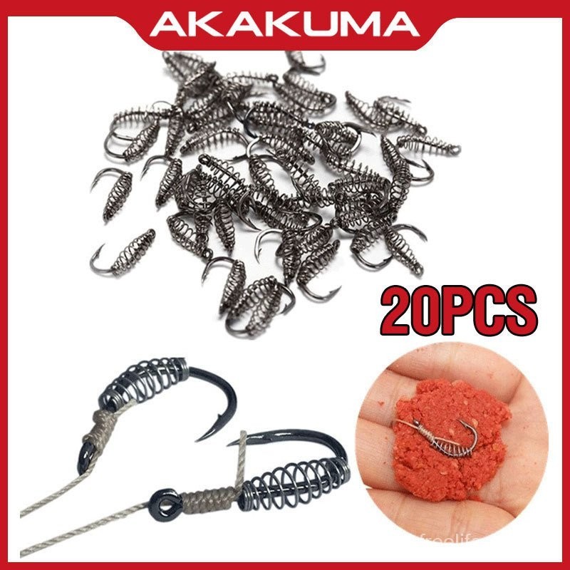 500PCS/100PCS ReeMoo Premium Fishing Hooks, 10 Sizes/4 Sizes Carbon Steel Fishing Hooks W/Portable Plastic Box, Strong Sharp Fish Hook With Barbs