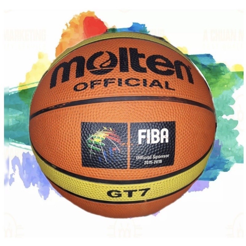 ๑ ☂ B7 Basketball Rubber Sports Ball Oranges Basketball | Shopee ...