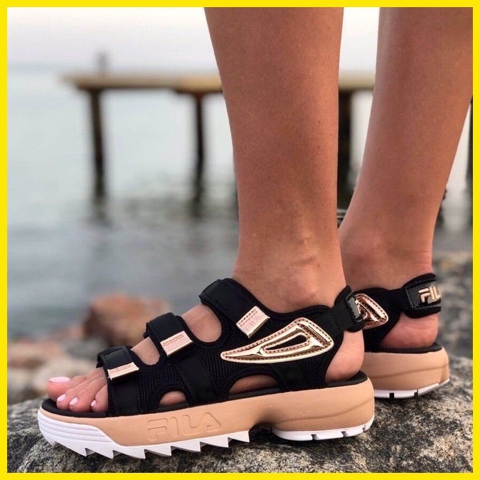 AG SHOP FILA sandals men women Moda Nella Sportiva Unisex Sandals FILA