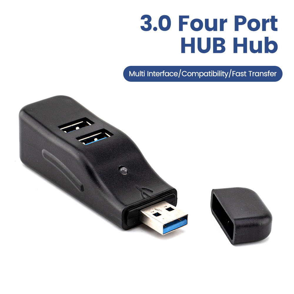 USB 3.0 Hub 4 Ports High Speed Multiple Expansion Dock Multi USB ...