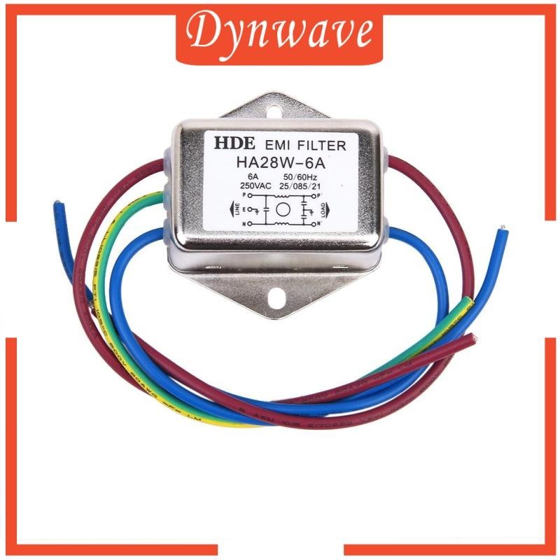 [Dynwave] HA28W 250V 6A Power Switch Single Phase Line Noise Suppressor