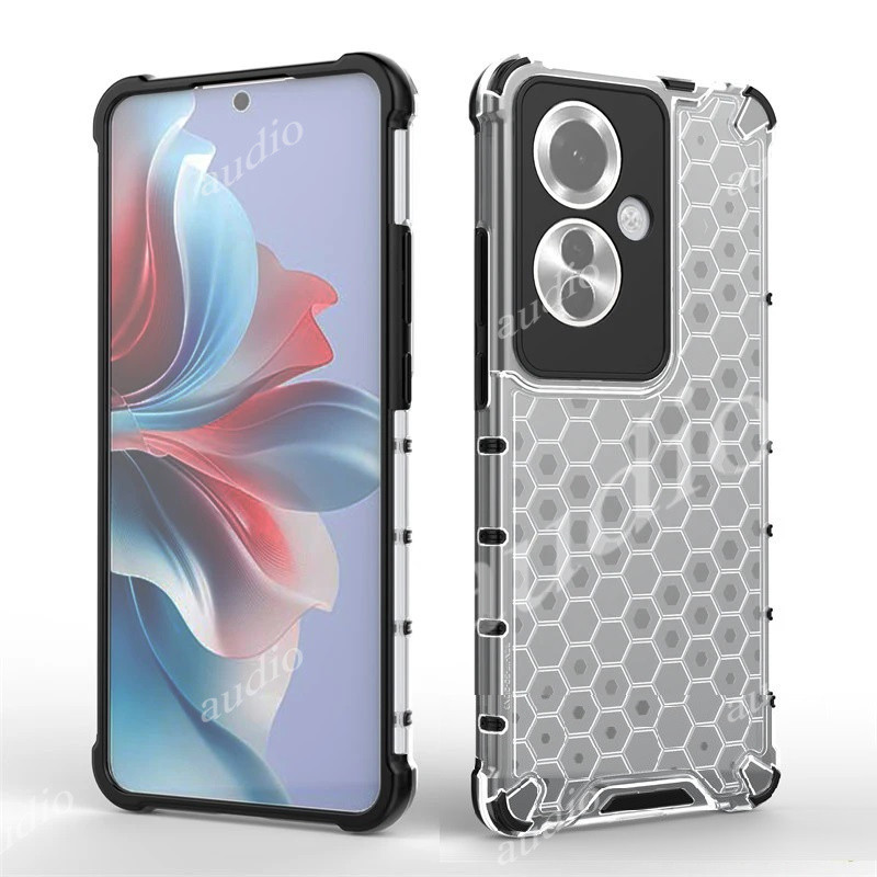 YUXING Cover Trasparente Per OPPO Reno11 F 5G Con Motivo Gatto - Custodia Morbida In TPU, Antiurto, Con Foro Per Cordino - 4