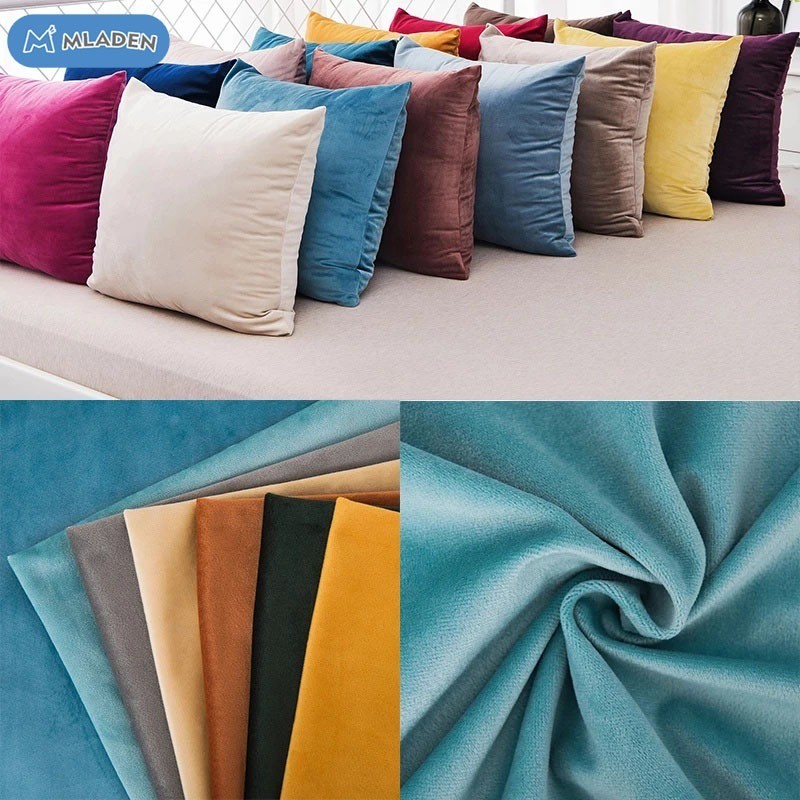 MLADEN Cotton Pillow Case Solid Color Pillow Case Soft Decor Pillow