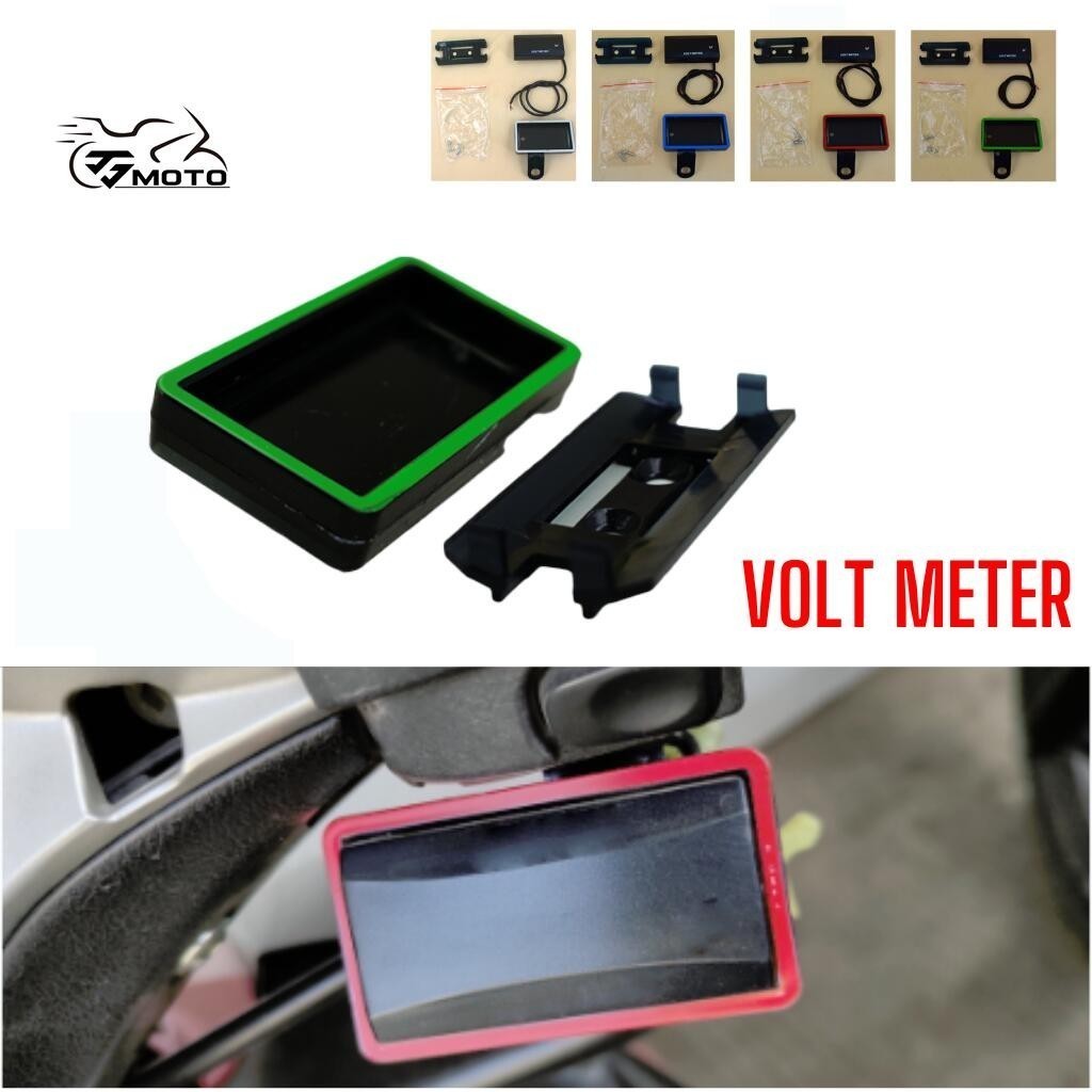 JJ moto(OTAKA)MOTORCYCLE UNIVERSAL VOLTMETER (JAPAN QUALITY) Shopee