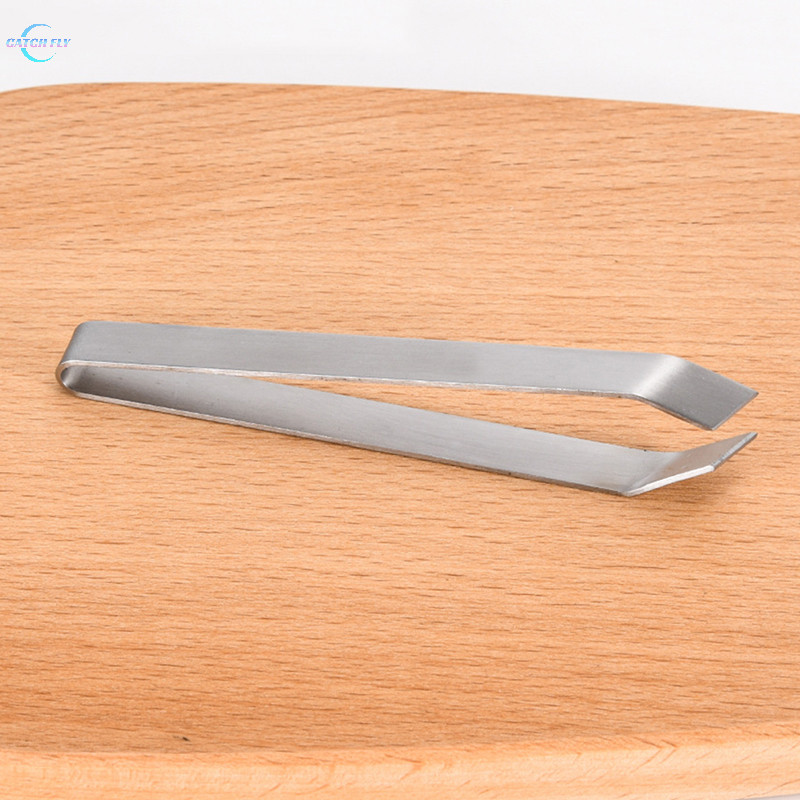 Fishing Tool Kit Stainless Steel Fish Bone Tweezers Kit 2-Piece