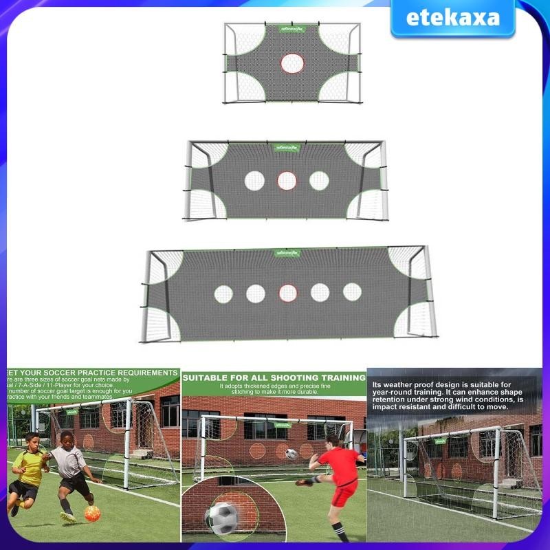 [Etekaxa] Soccer Goal Target Nets Training Soccer Soccer Goal Target ...