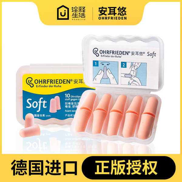 Soundproof earplugs Germany Aneryo earplugs AntiNoise Super