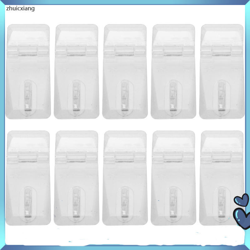 20 Sets Cabinet Hinges Acrylic Lock Hasp Clear Transparent Luggage ...