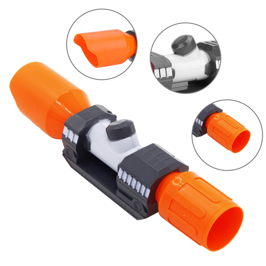 Scope Sight Sighting Spotting Scope Attachment for Modify Toy - Orange ...