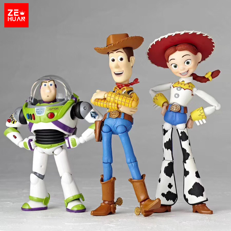 Toy Story Sheriff Woody Jessie Buzz Lightyear action figure toys ...