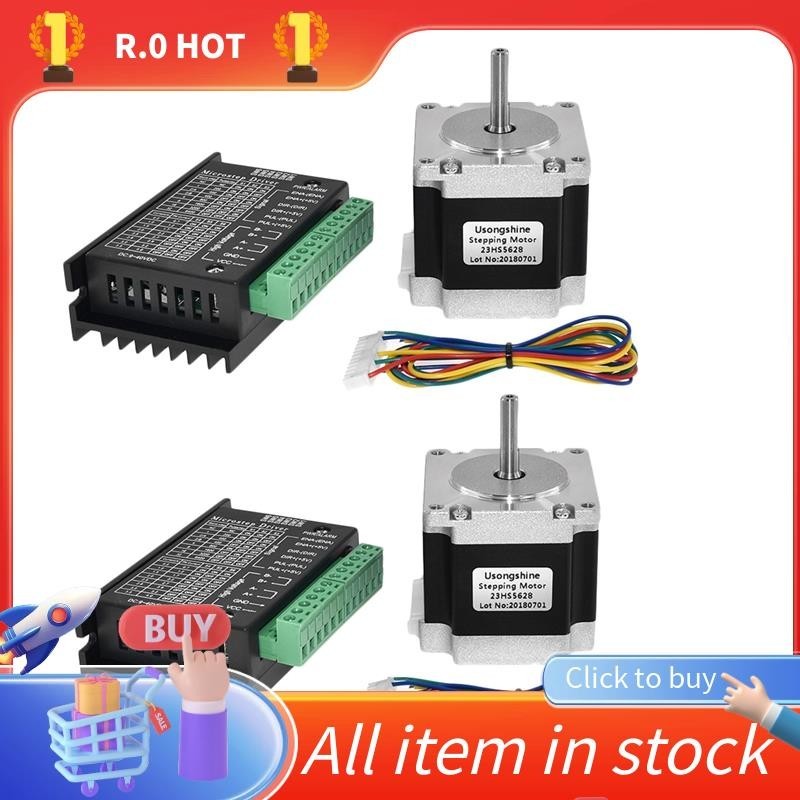 Nema 23 23HS5628 Stepper Motor 57 Motor 2.8A With TB6600 Stepper Motor ...