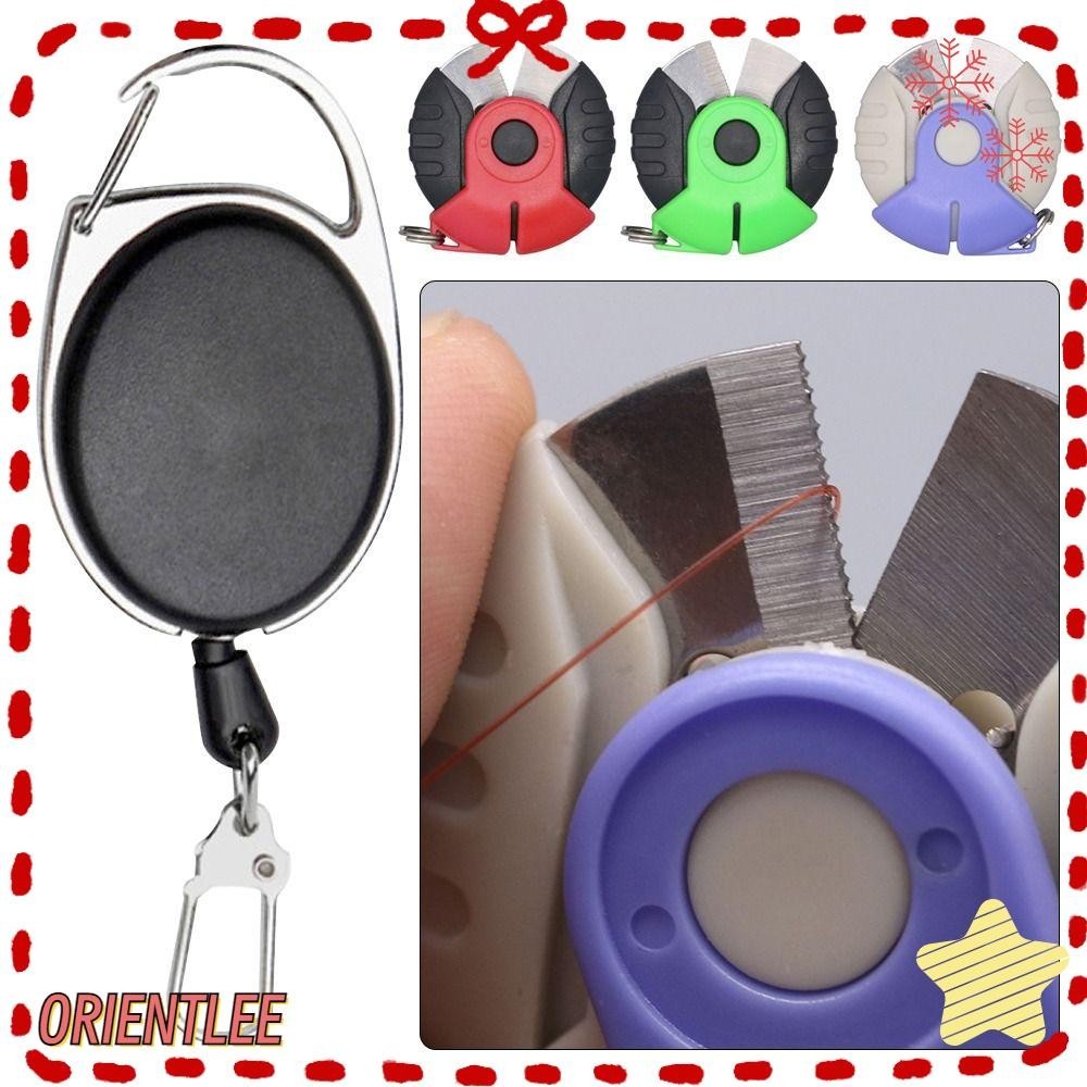 ORIENTLEE Fishing Crimping Scissor, Cut PE Braid Line Multifunction