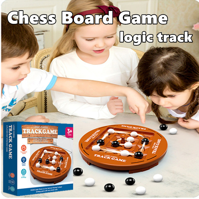 Orbit Logic Chess Board Game New-type 4 in A Row Logic Track Games for ...