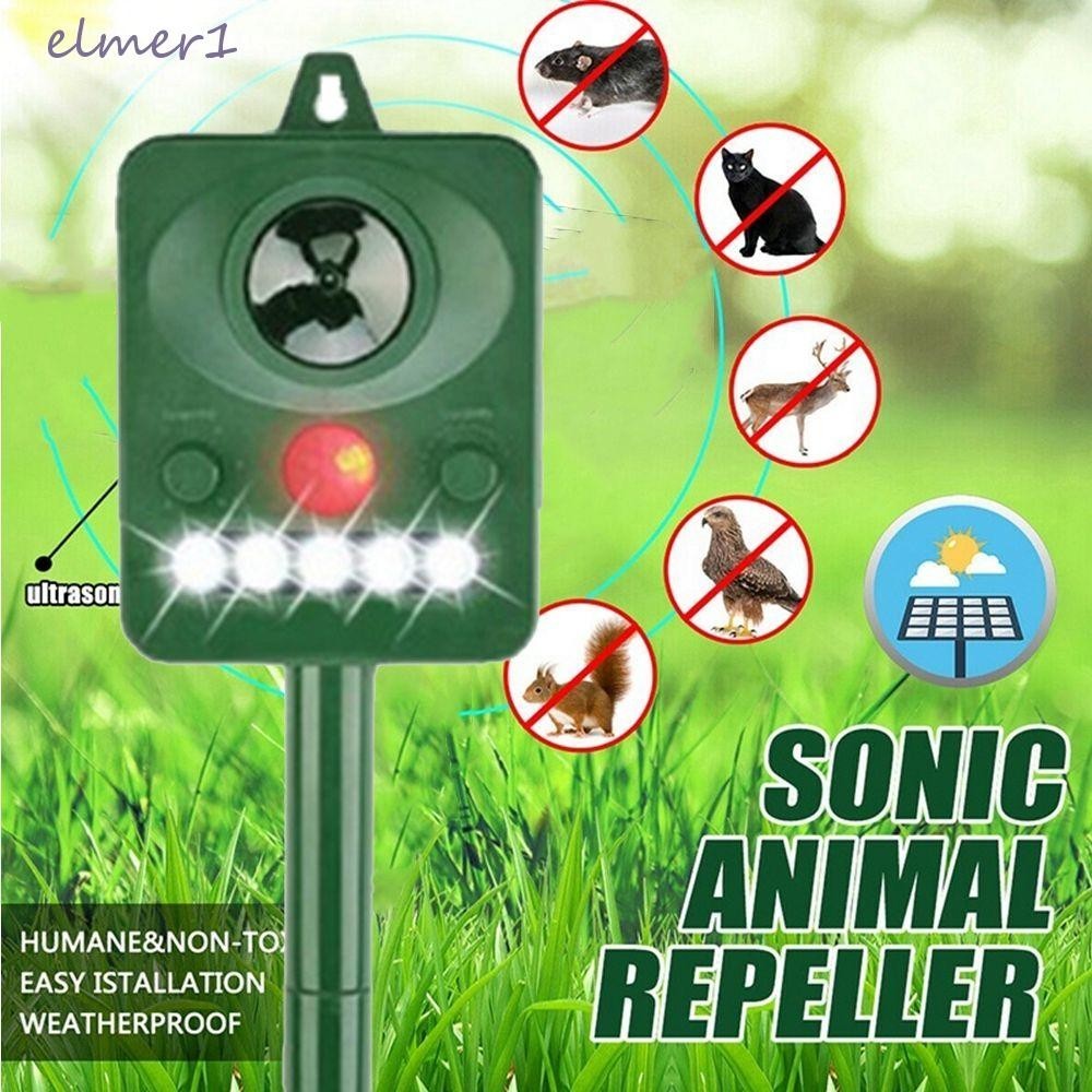 ELMER1 Animal Repeller LED Keep Animals Away Crow Pest Control ...