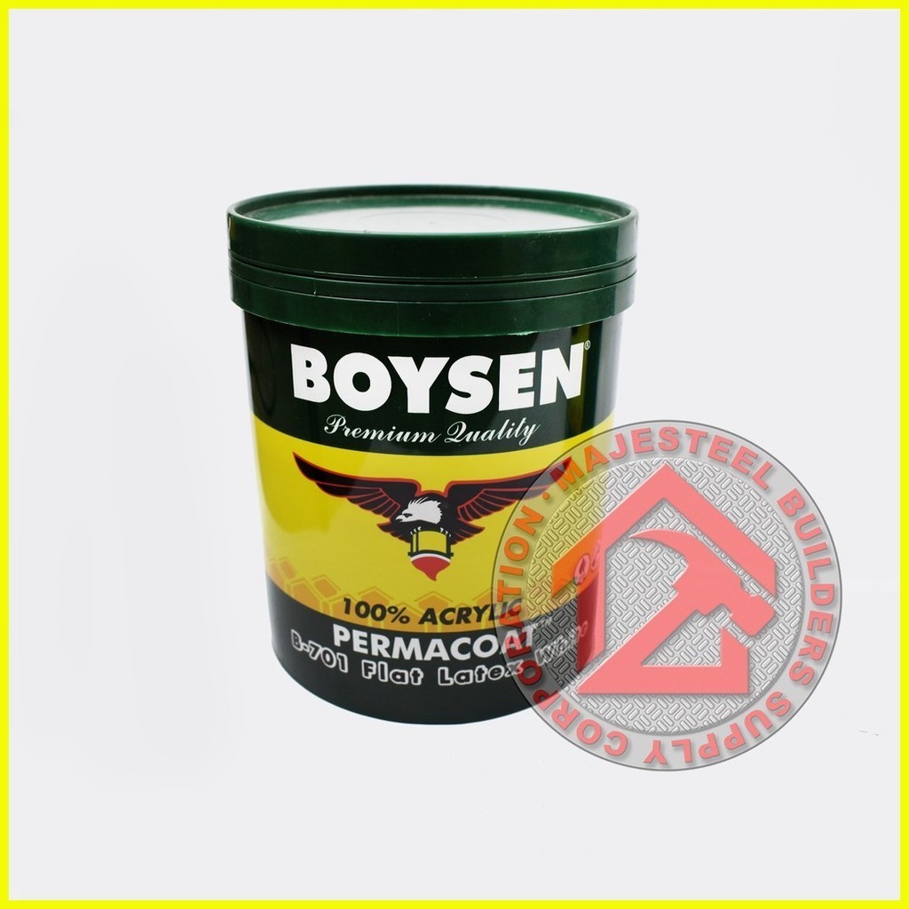 Original Boysen Permacoat Latex White Paint For Concrete And Stone ...