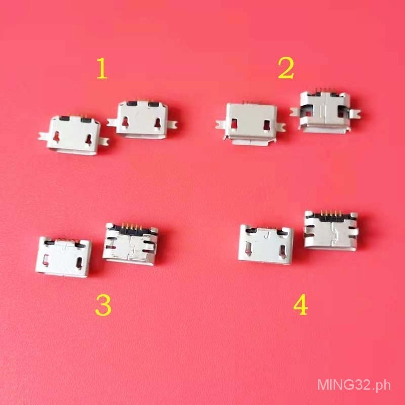 04WP &5 Pin SMT Socket Connector Micro USB Type B Female Placement SMD ...