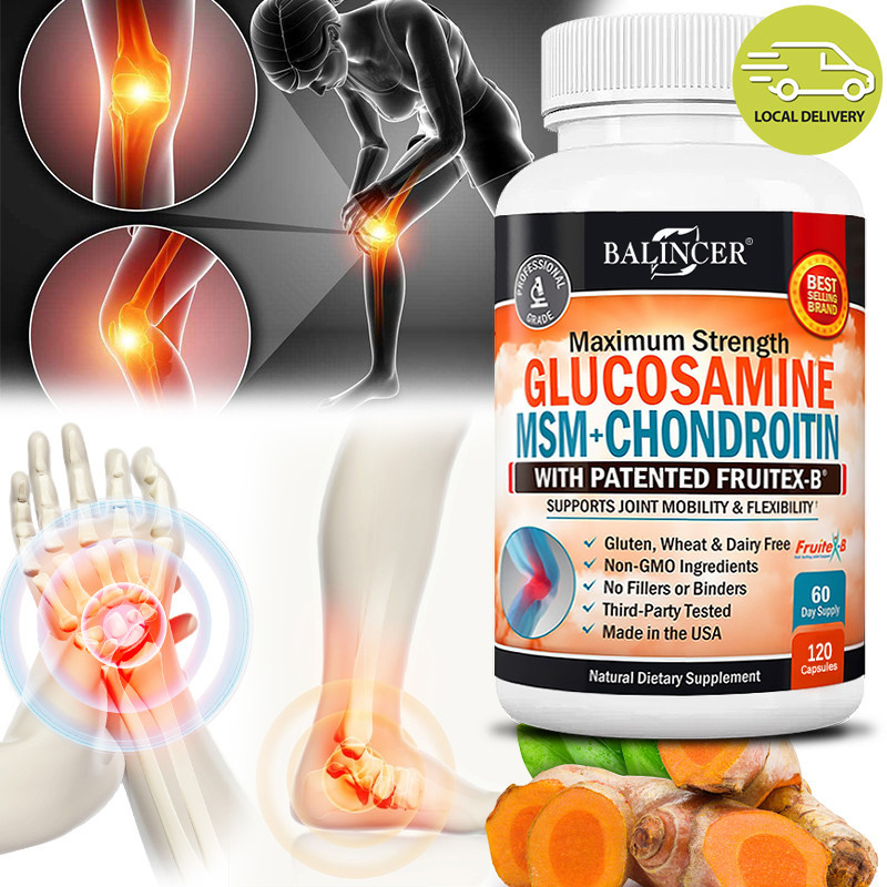 Balincer Glucosamine Chondroitin MSM Triple Joint Supplement supports ...