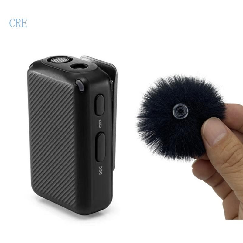 CRE Outdoor Microphone Furry Windscreen Muff Microphone Furs Wind Cover ...