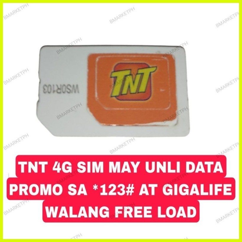 TNT SMART UNLI DATA SIM PROMO 149/399 ( Fast Delivery ) | Shopee ...