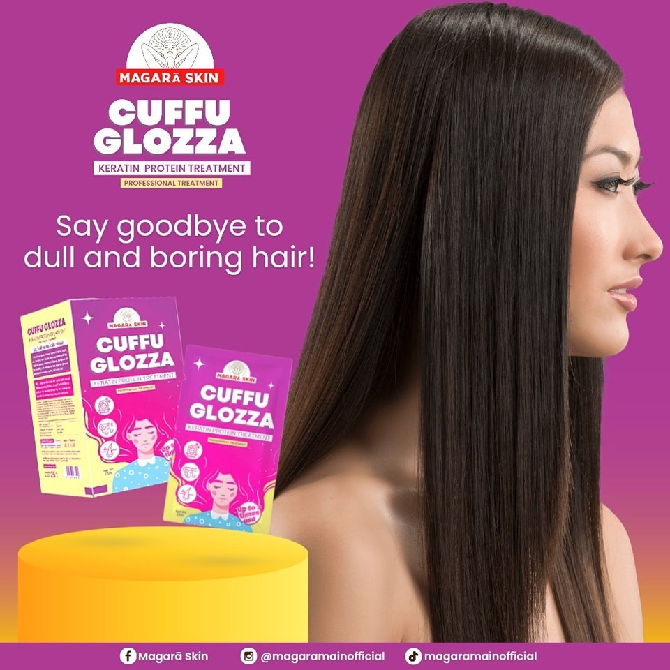 Cuffu Gloza Keratin Protein Treatment Professional Hair Treatment Conditioner Anti Hair Fall Shopee Philippines