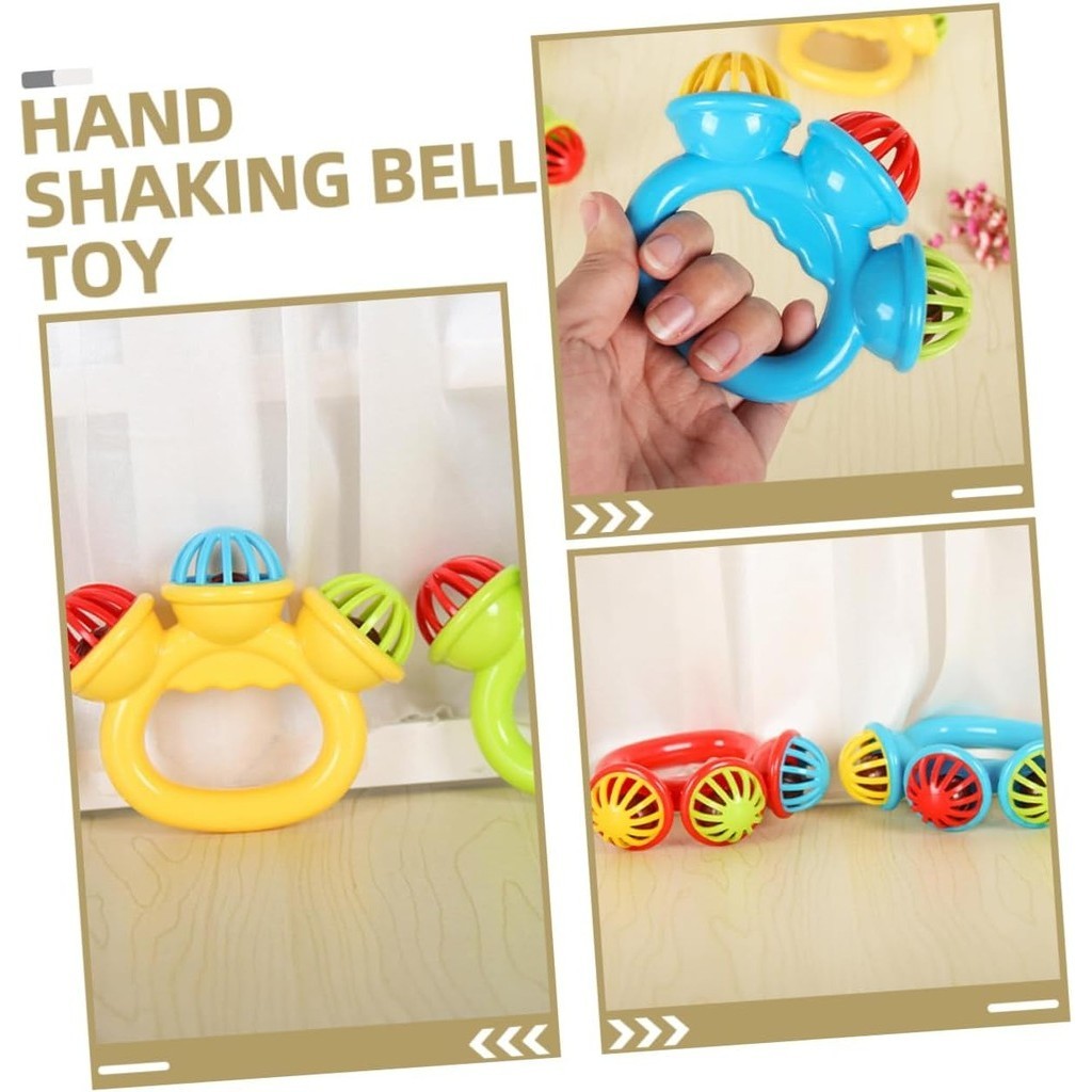 iBliver Infant Baby Educational Rattle Music Instruments Jingle Toys ...