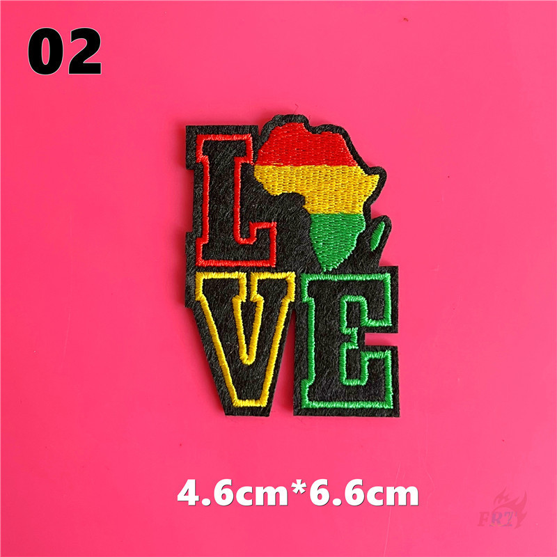 thumbnail image 2 of Bob Marley Rasta Patch – Iron On Or Sew On Embroidered Badge For Jackets & Bags 2 of 5