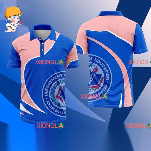 Full Sublimation Polo Shirt Design For D e p E d Schools Division Of Dipolog City Shopee Philippines