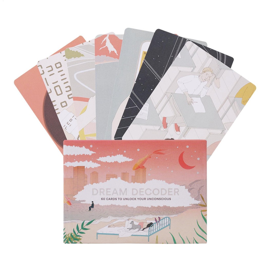 Desk Dream Tarot Cards 60-Sheet Inspiration Dream-Themed Psychological ...