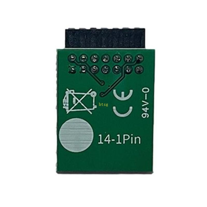 BT TPM 2 0 Encryption Security Module Board For LPC 14Pin Motherboards ...