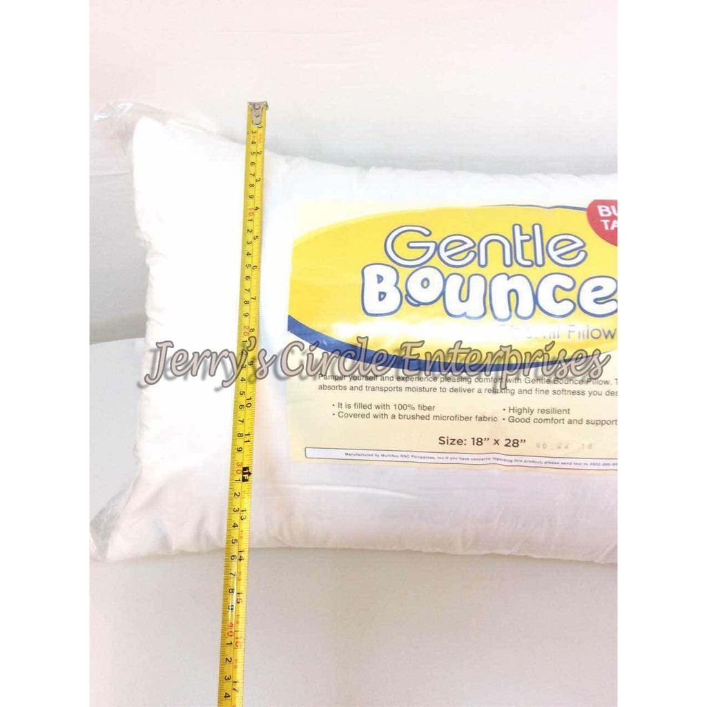 BUY 1 TAKE 1 URATEX GENTLE BOUNCE PILLOW / UNAN (VACUUM PRESSED) Shopee Philippines