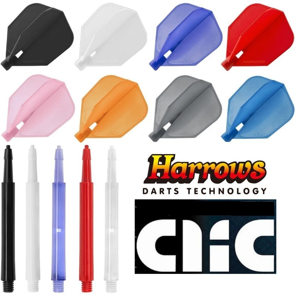 Flights Shafts - Harrows Dart Clic System Flights Shafts Darts | Shopee ...