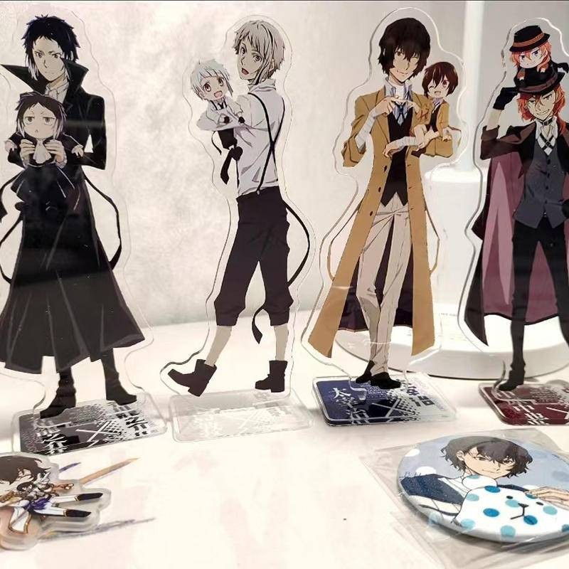 Bungo Stray Dogs Acrylic Stand Figure Model Dazai Osamu Nakajima ...