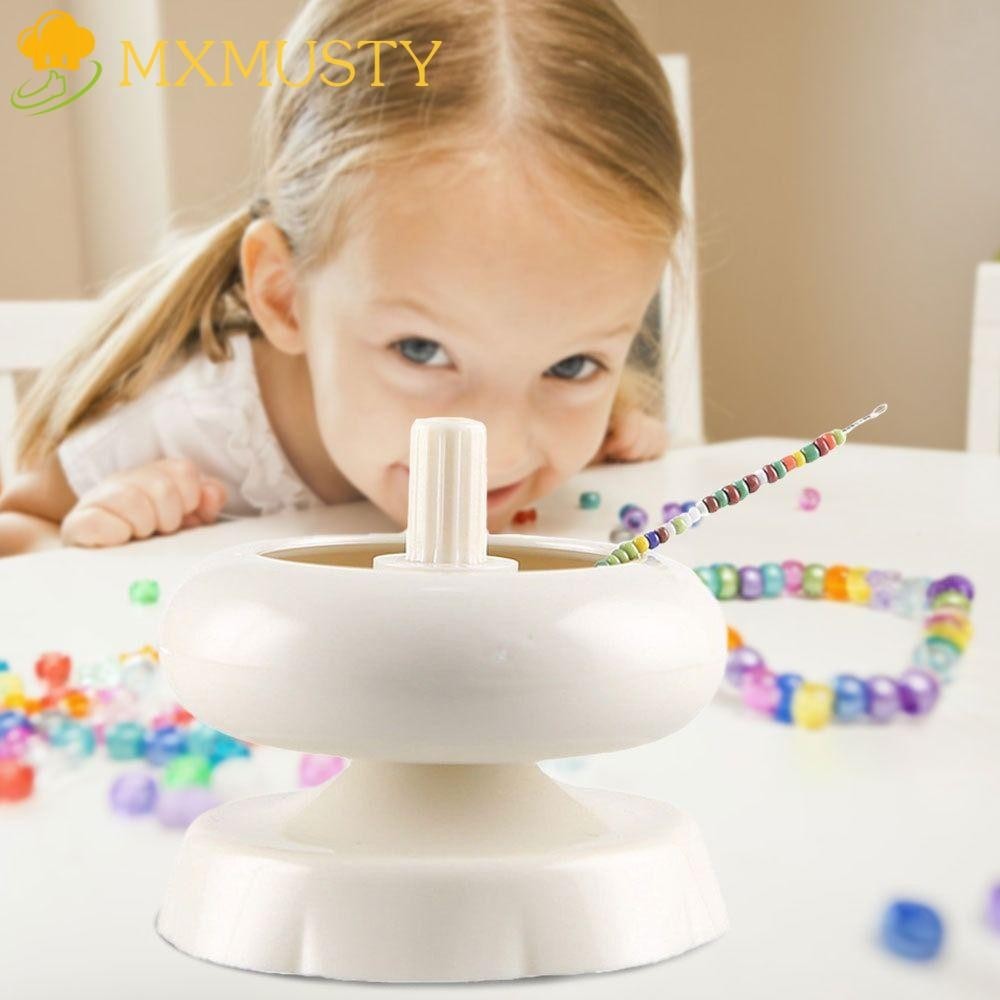 MXMUSTY Bead Spinner, Convenient Beading Device Spinning Bead Bowl