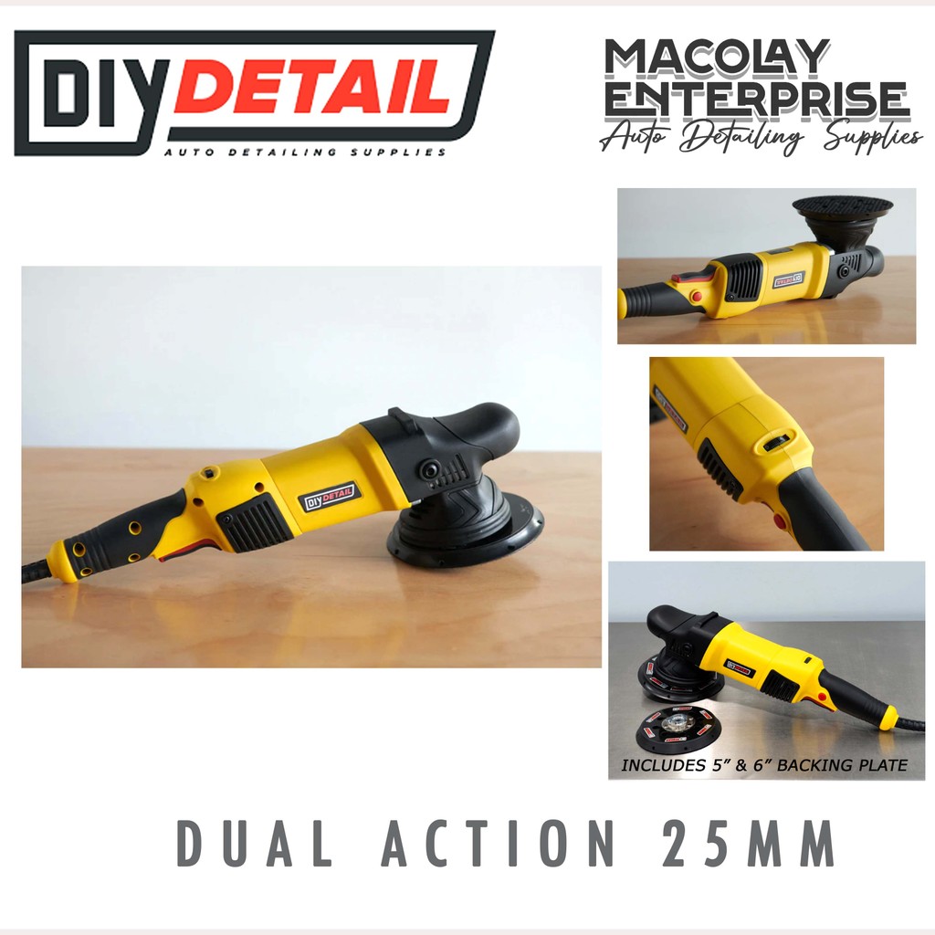 MP-17 The DIY Detail 25mm Correction Pro DA Tool Dual Action Polisher ...