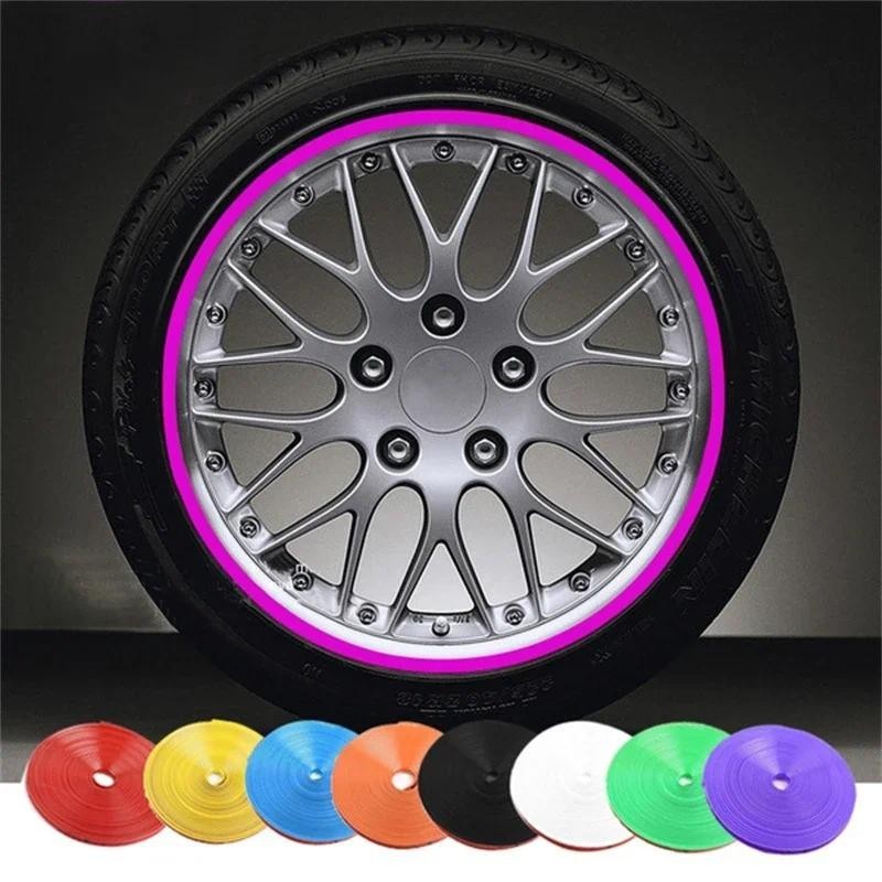 8M/roll car wheel hub decorative strip rim blade car wheel rim ...